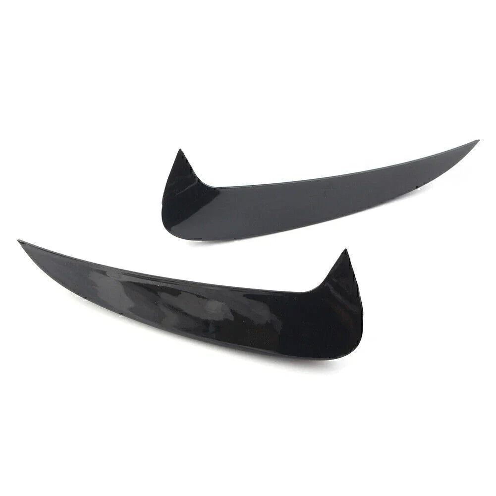 Gloss Black Rear Bumper Vent Cover for Benz E-Class Coupe (2016-2021)
