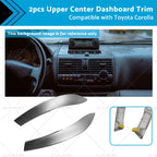 2X Upper Center Dashboard Trim for Toyota Corolla (2009–2013) 55436-02330