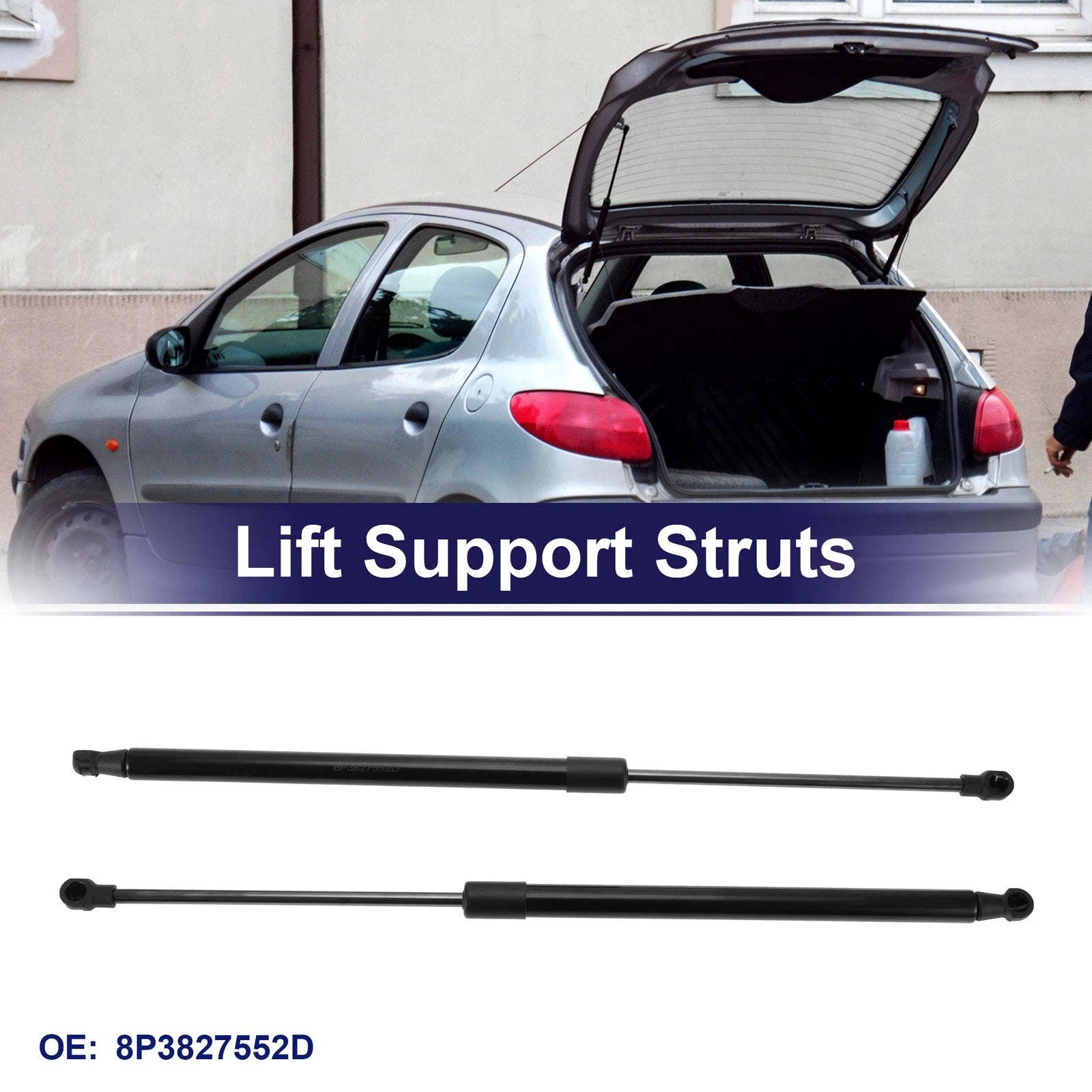 Tailgate Lift Support Struts Gas Spring No. 8P3827552D for Audi A3 (2013–2020)
