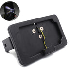 Side-Mount License Plate Bracket w/ LED for Suzuki GSXR 600 750 1000 Hayabusa (2001–2023)