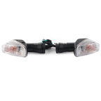 2X White Motor Rear Turn Signal Lights for Kawasaki Ninja ZX-6R ZX-6RR (2000–2009)