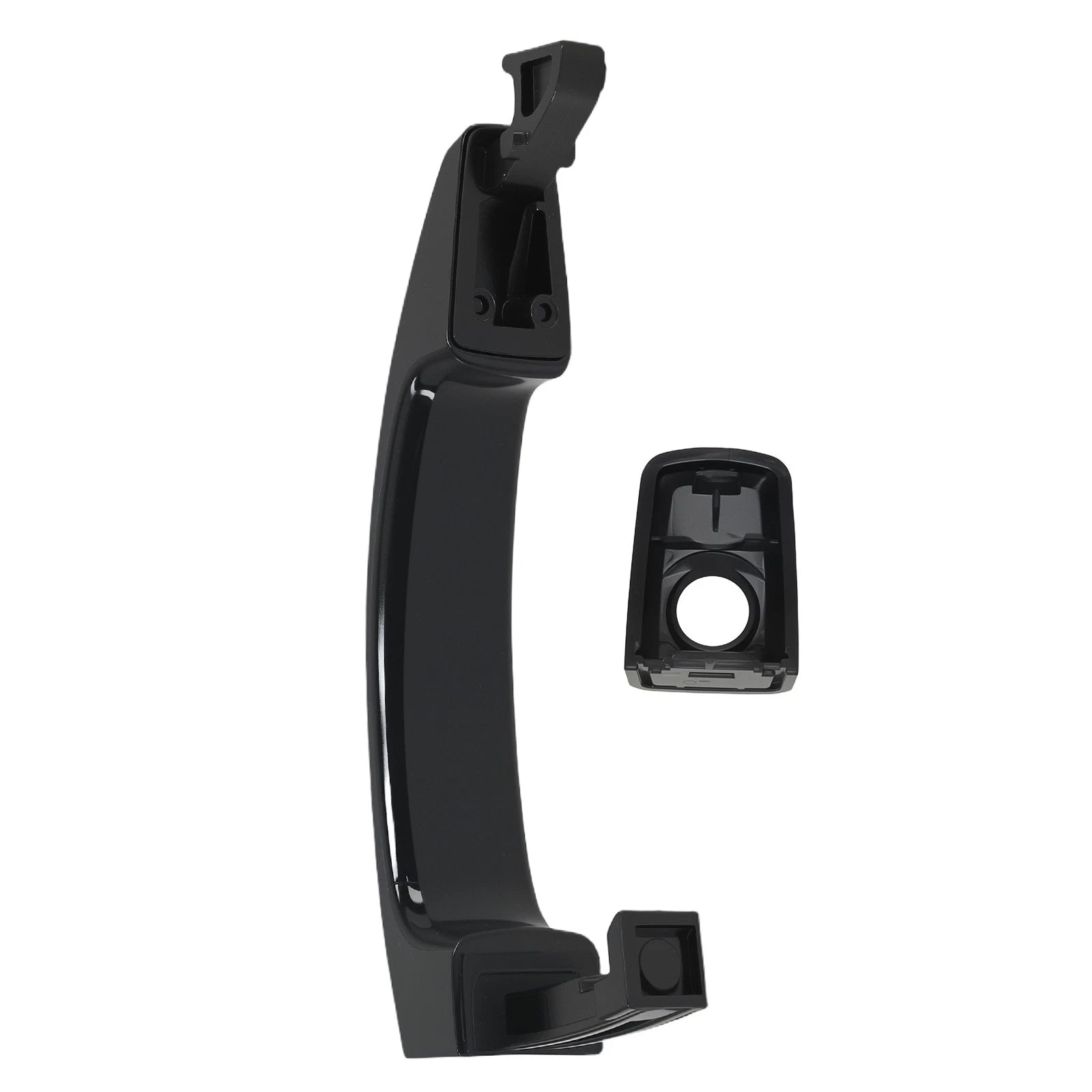 Exterior Door Handle Front L/R for Chevy Aveo (2007–2011) 96468254 Black Plastic