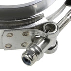 3" Stainless V-Band Clamp + Aluminum Flange for Turbo Down Pipe Wastegate