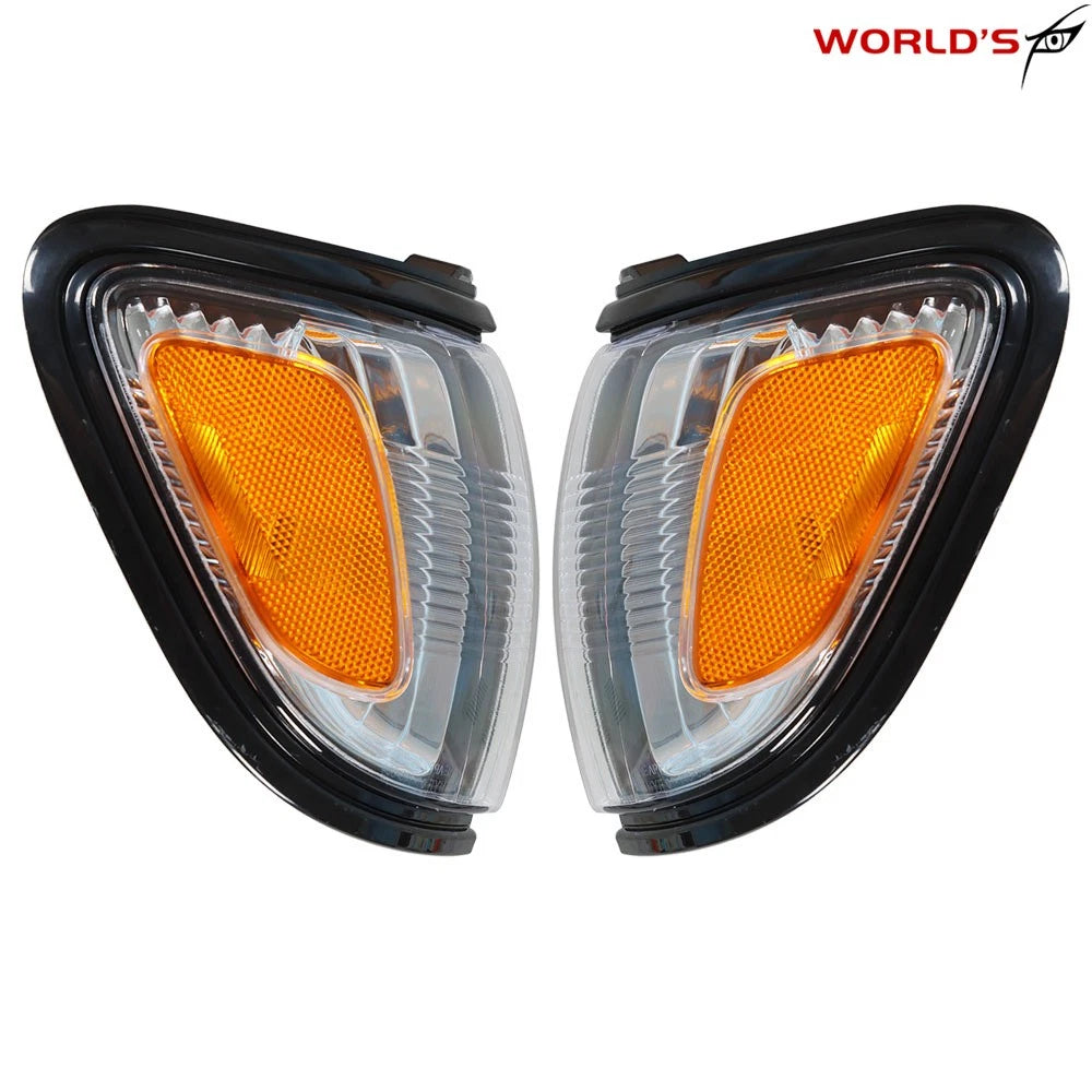 Set of 2 Side Marker Corner Parking Lights for Tacoma (2001–2004)