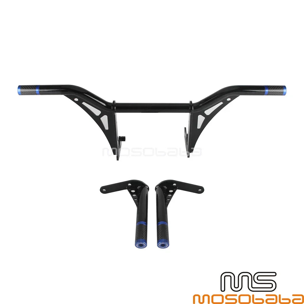Front Engine Guard Crash Bar & Saddlebag Guard for FXLRST (2022-2024)