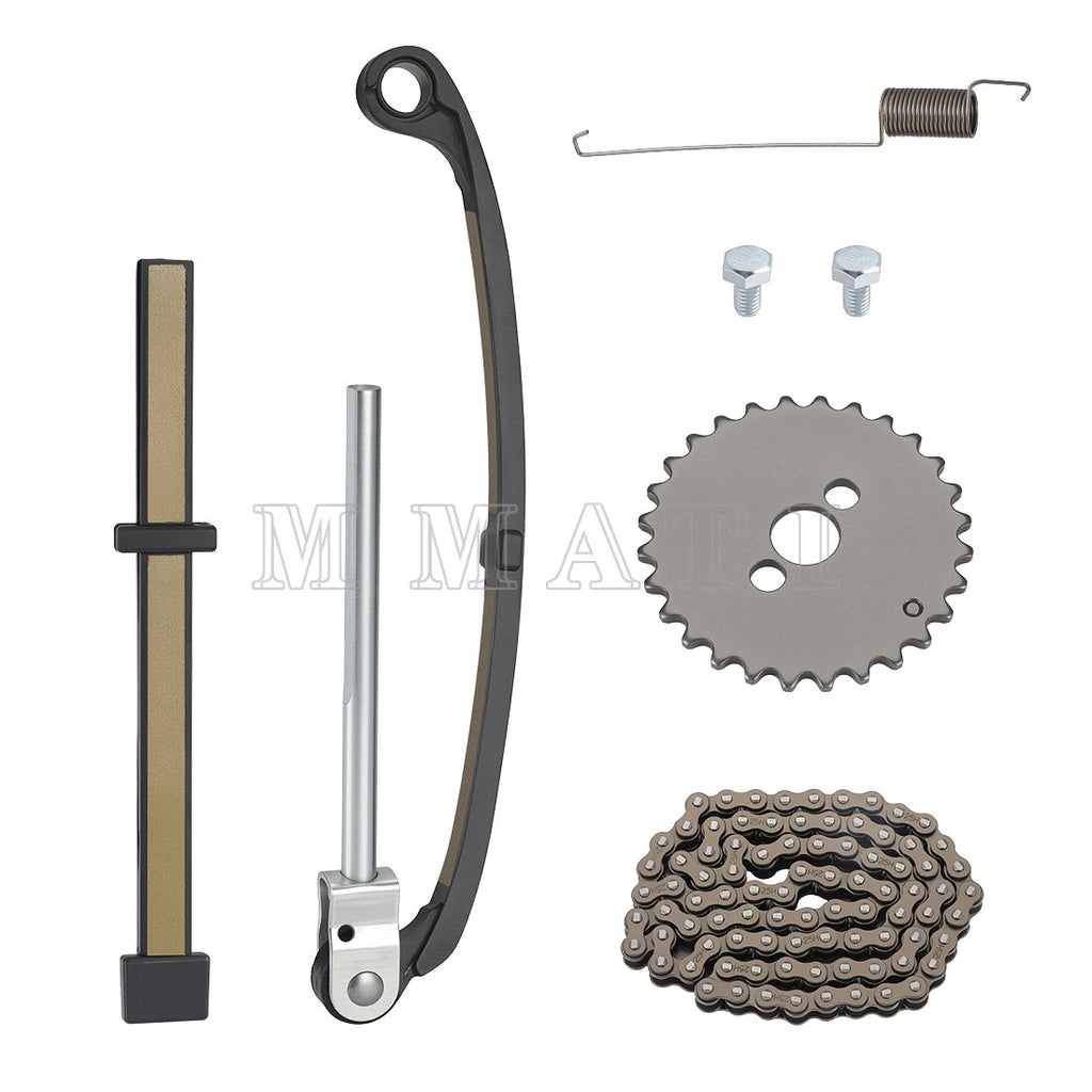 Timing Chain Tensioner Guides & Camshaft Sprocket 28T for Honda XR80 XR80R (1979–1999)