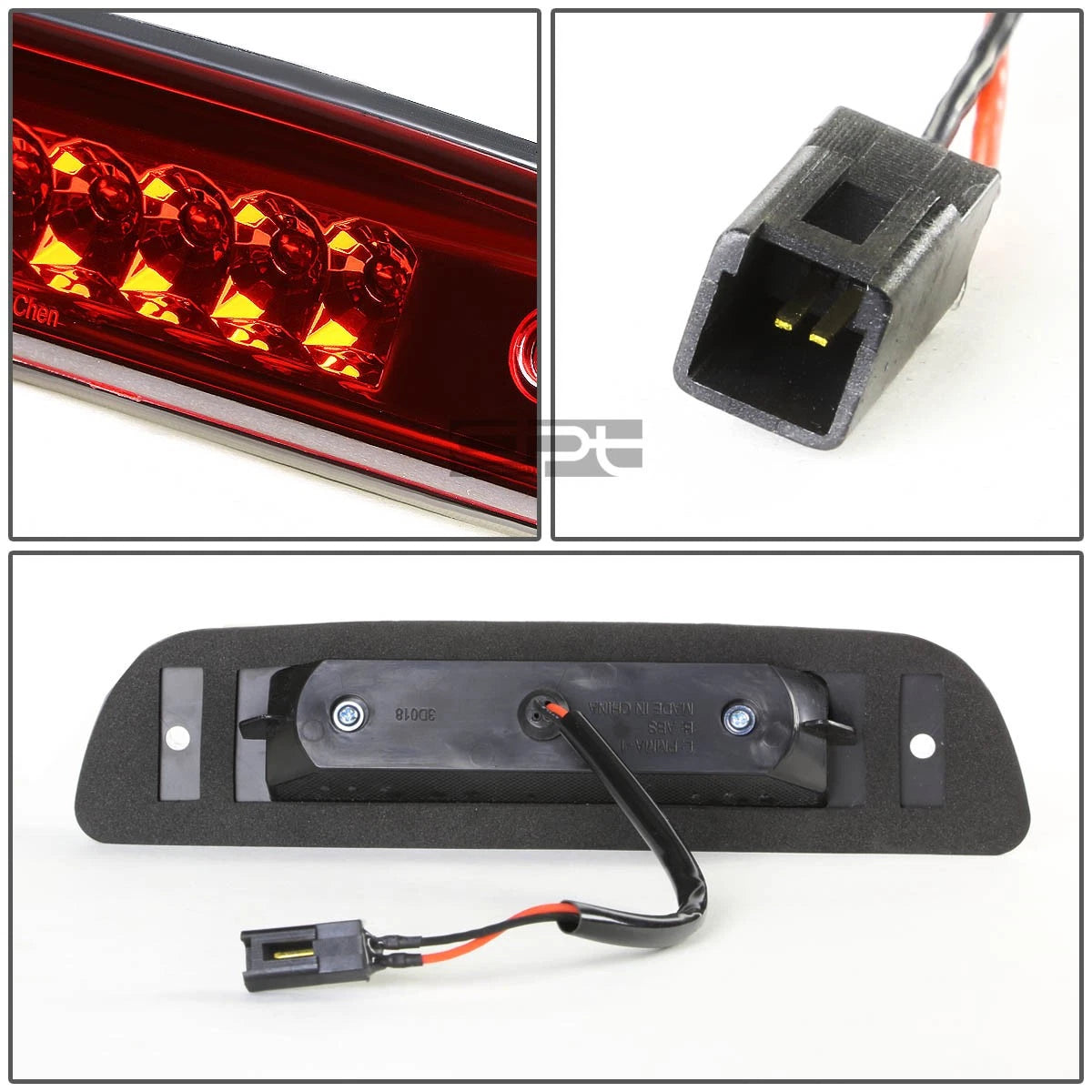 LED Third Brake Light for Toyota Tacoma (1995–2015) Red Housing