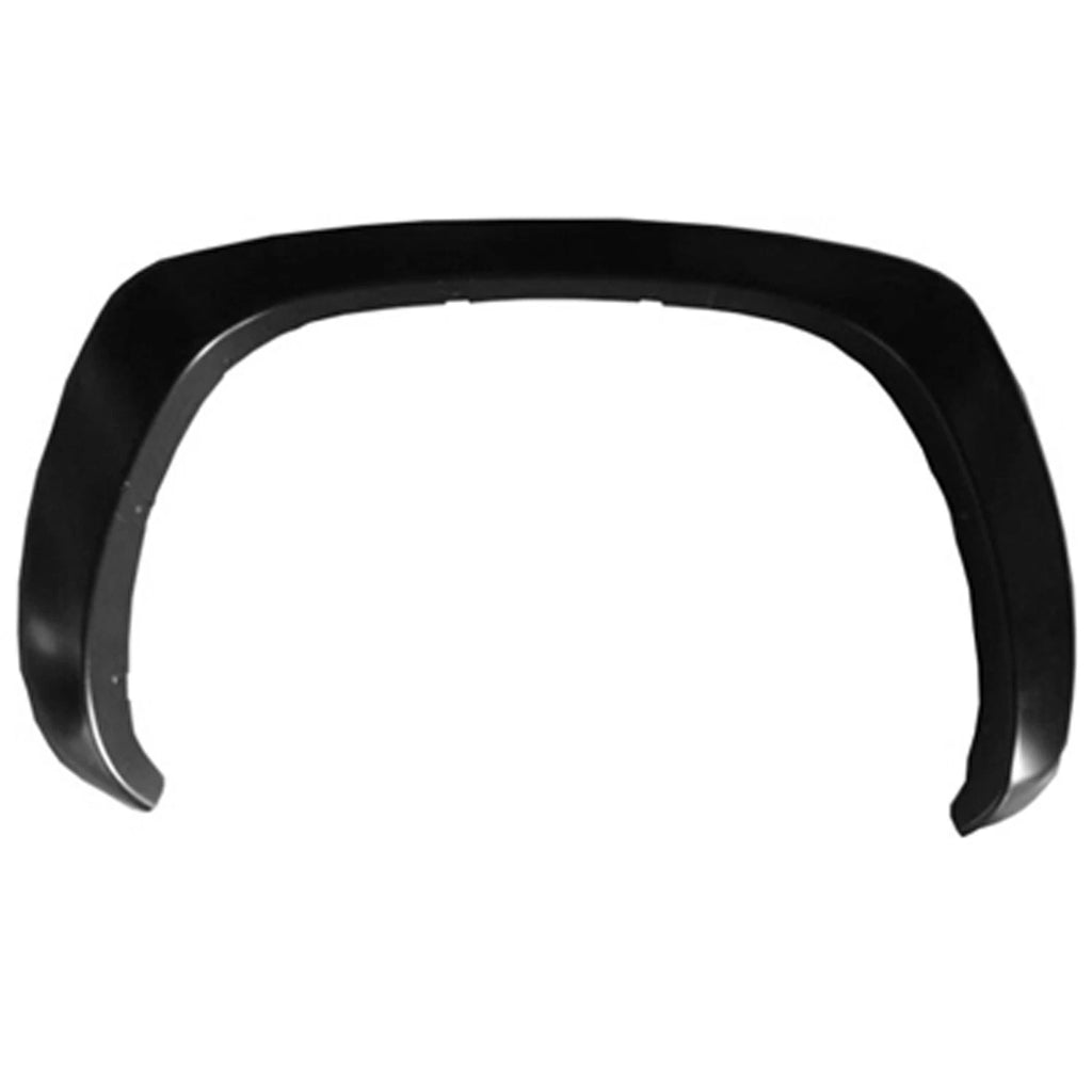 Replacement Black Polypropylene Rear Passenger Side Fender Flare