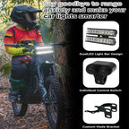 LED Headlight Dual Light Bar & Bracket for Talaria Sting R MX4 eBike