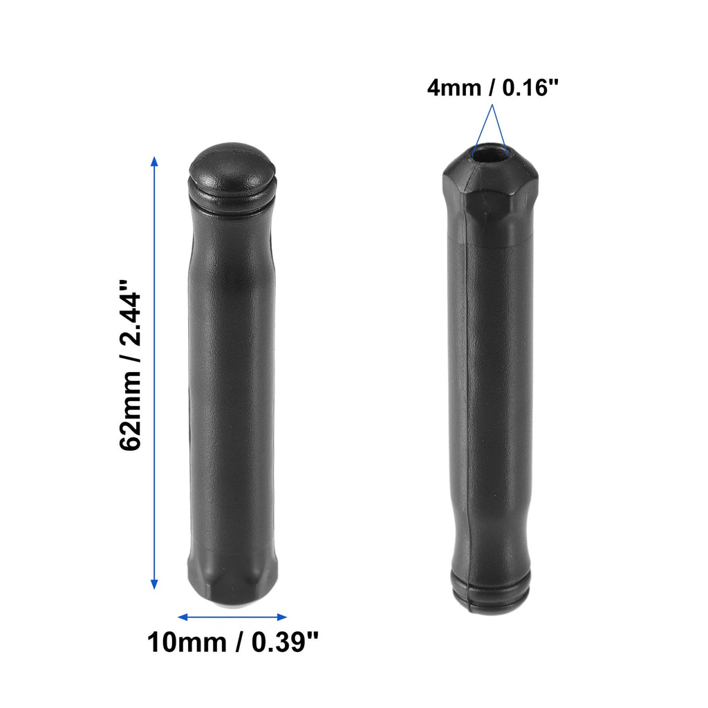 2X Door Lock Rod Knob Black No.72137-SP0-003ZA for Honda Civic Si (2002–2005)