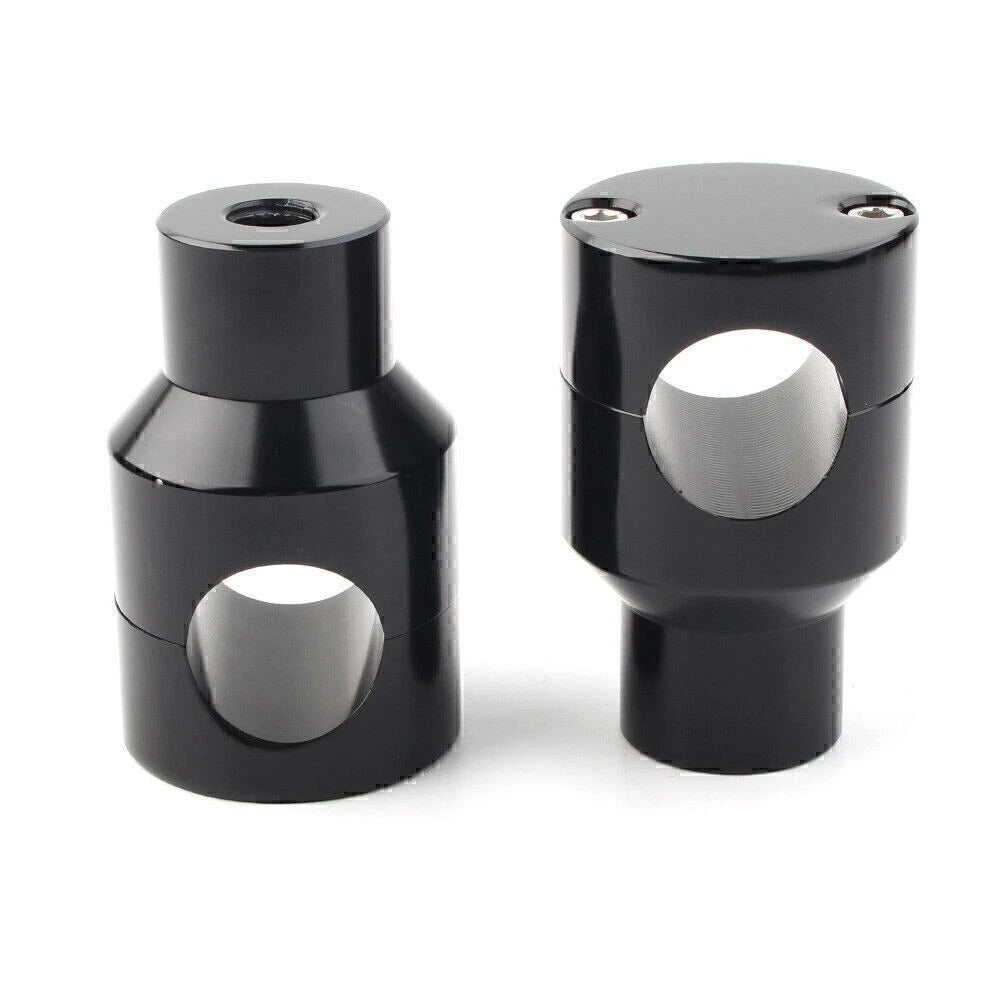1'' Handlebar Mount Adapter Risers Clamp for Honda Harley