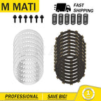 Clutch Friction Disc Steel Plates & Springs Bolt Kit for Yamaha YZ250 (2002–2024)
