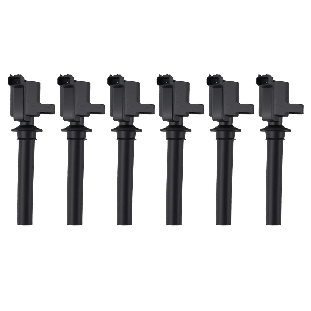 6Pcs Ignition Coil for Ford Escape V6 3.0L (2001–2008) 1L8Z12029AA DG513 DG539