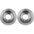 Front Brake Disc and Pad Kit for Toyota Sequoia (2008–2022) Ceramic