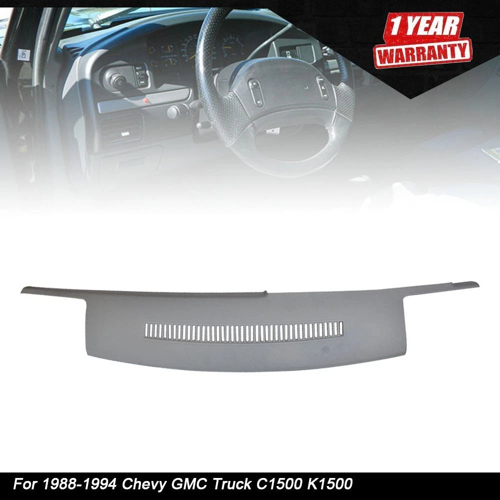 Molded Dash Board Cover for Chevy GMC C1500 K1500 (1988–1994)