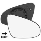 Right Side Heated Mirror Glass with Backing Plate 87931-F4040 for Toyota C-HR (2017–2023)