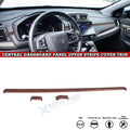 Peach Wood Grain Dashboard Panel Upper Stripe Cover for Honda CR-V (2017–2022)