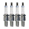 Set of 4 NGK BUR9EQ Standard Spark Plugs for Mazda RX-7 1.3 R2 (1984–1985)