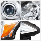 Left Side Black Amber LED Projector Headlight for GMC Acadia (2013–2016)