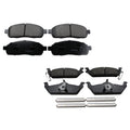 Set of 4 Akebono ProACT Ceramic Brake Pads for Ford F-150, Lincoln Mark LT (2004–2008)