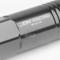 Set of 20 Open End M12x1.25 60mm Tall Gun Metal Aluminum Lug Nuts + Adapter