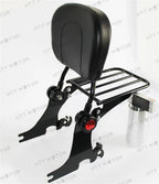 Detachable Backrest Sissy Bar w/ Luggage Rack for HD Sportster (1994–2003)