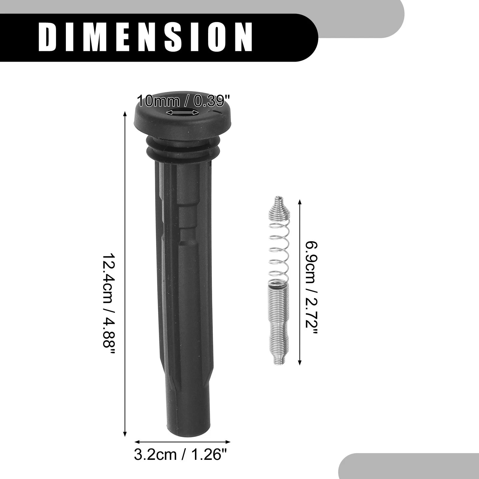 Set of 1 Engine Ignition Coil Boot Kit No. 06K905110K for Volkswagen Passat (2014–2015)