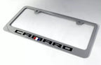 Chrome License Plate Frame for Chevrolet Camaro (2010–2015) Premium Engraved