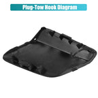 Tow Hook Cover for Toyota Prius C (2012–2014) - Unpainted