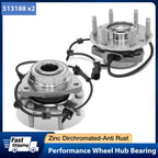 Front Pair Wheel Hub Bearing Assembly for GMC Envoy Chevy Trailblazer (2002–2009)