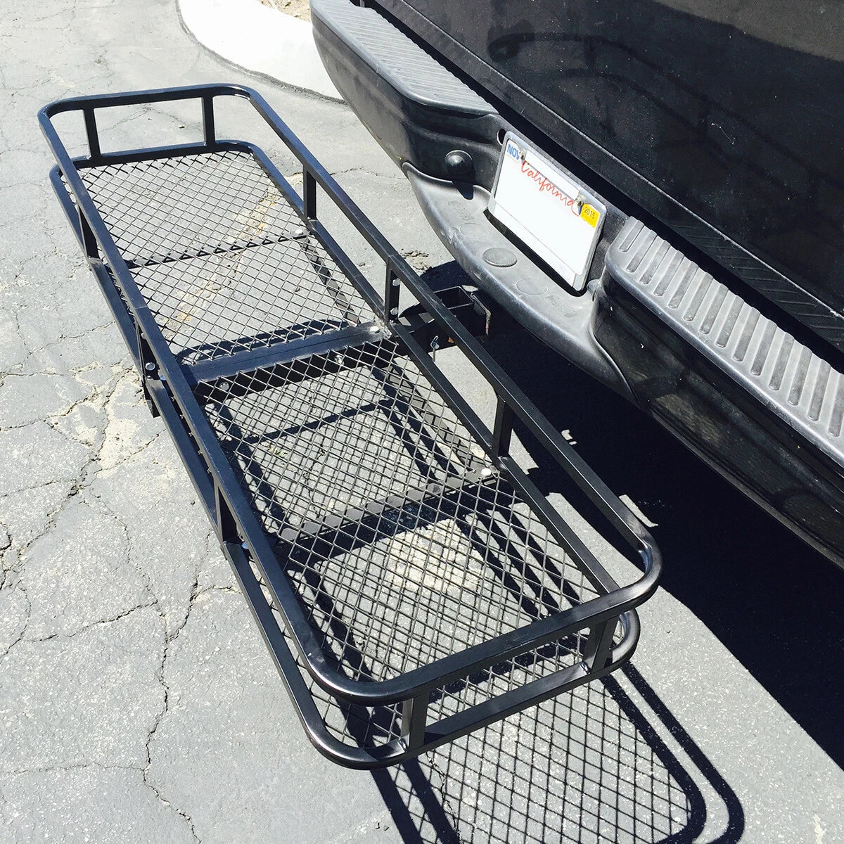 Hitch Cargo Carrier 62" x 20" for Van SUV Truck (550lbs Capacity)