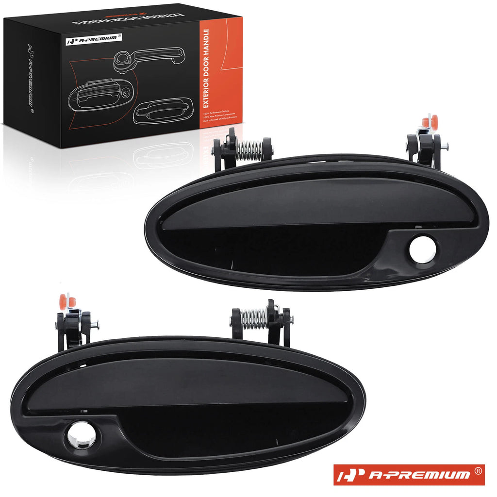 2X Front Exterior Door Handle for Chevrolet Malibu (1997–2003) Buick Regal