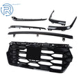 Gloss Black Radiator Grill & Molding Trim Kit for Honda Pilot (2023–2025)