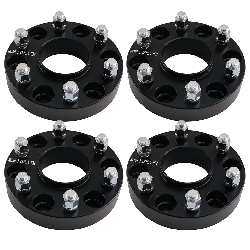 1.25" Wheel Spacers for Chevrolet Silverado 1500 GMC Sierra (1999–2025) M14x1.5