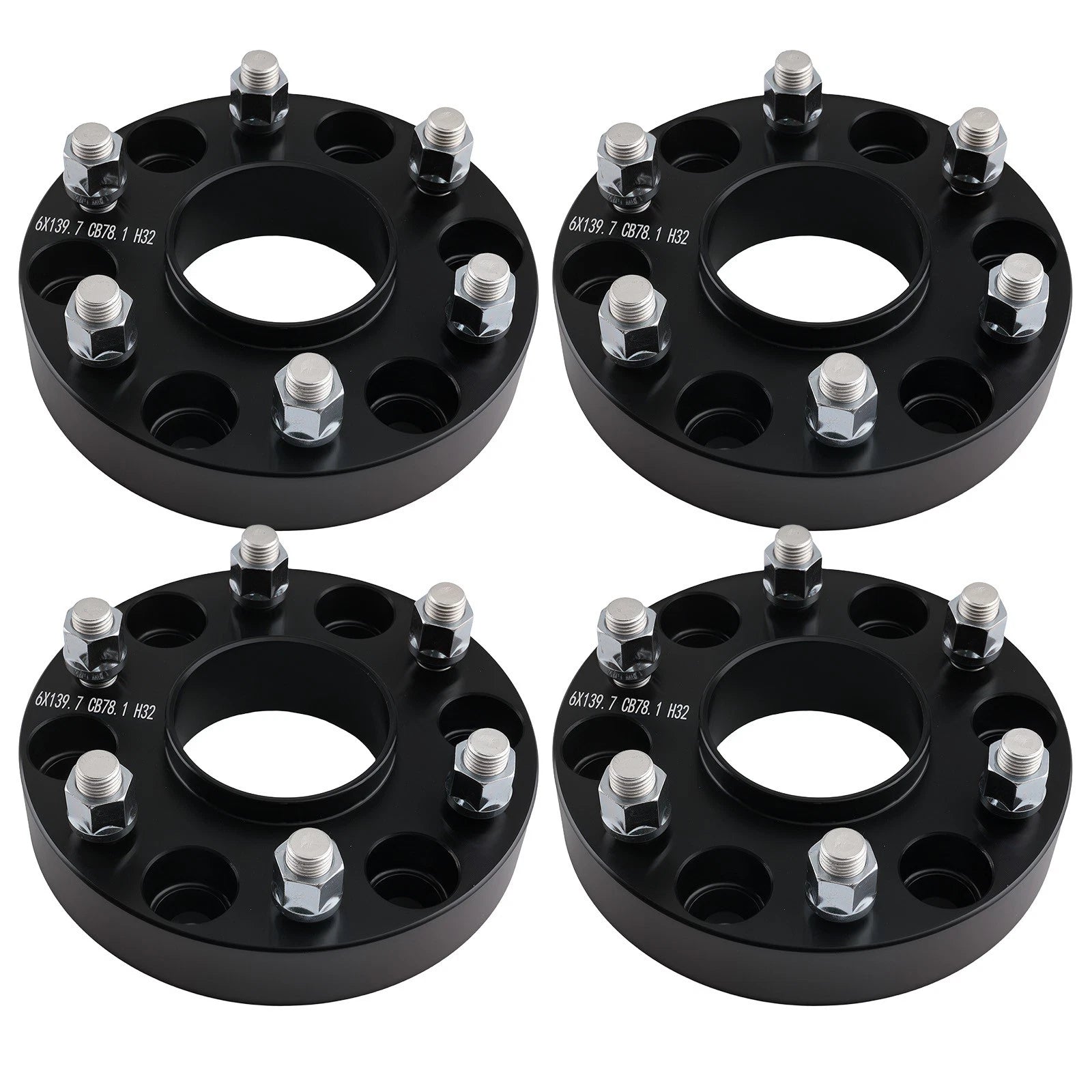 1.25" Wheel Spacers for Chevrolet Silverado 1500 GMC Sierra (1999–2025) M14x1.5
