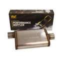 2.5" Dual Exhaust Mufflers with Rolled Tips for Ford Crown Victoria (2004–2011)
