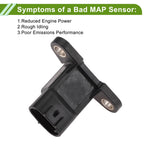 MAP Sensor for Subaru Outback Legacy (No. 0798005670)