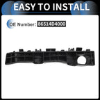 1pc Right Front Bumper Retainer Bracket No. 86514D4000 for Kia Optima (2016–2020)