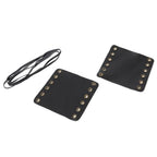 22mm Leather Hand Grips Covers for Universal Motorcycle (Retro Style)