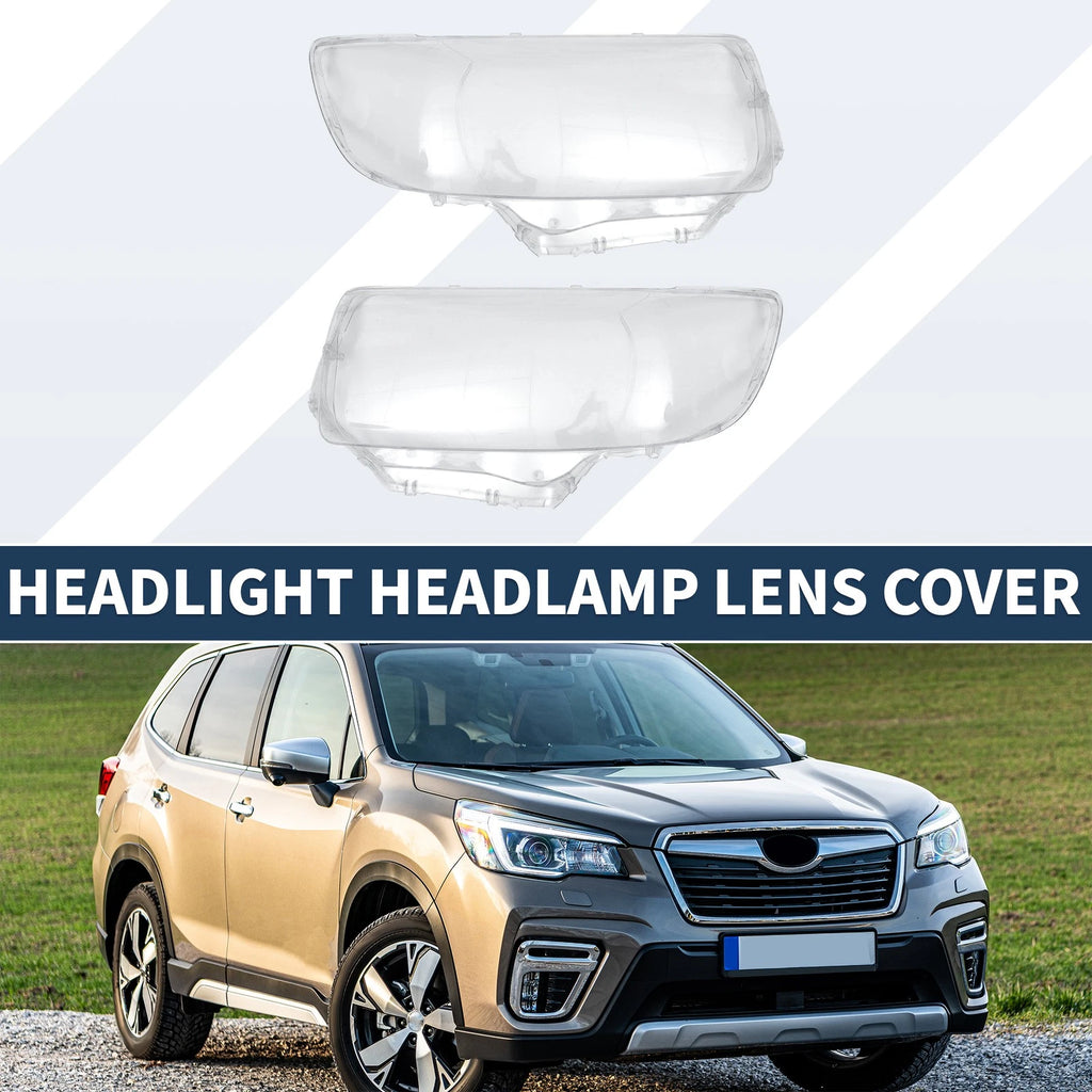 Pair Headlight Lens Covers for Subaru Forester (2006–2008)