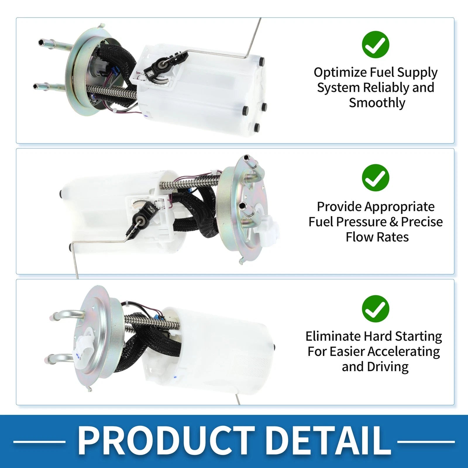 Electric Fuel Pump Assembly No. 25331861 for Buick Rainier (2004–2007) & Chevy Trailblazer (2002–2009)