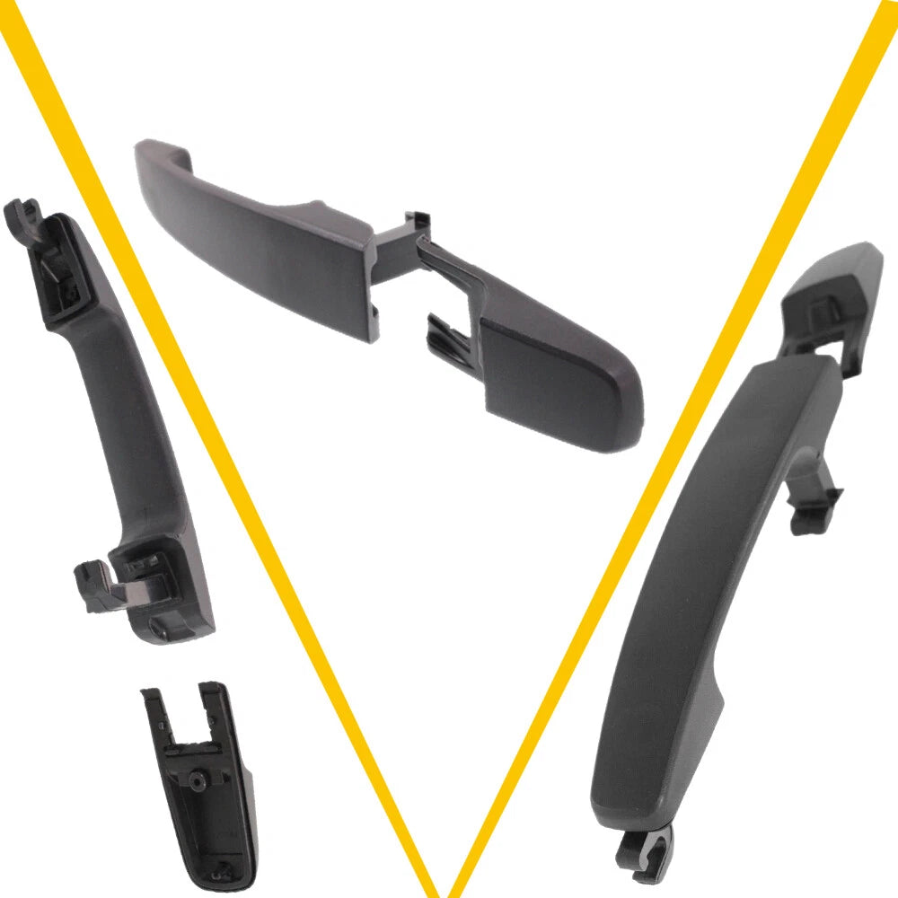 Set of 4 Exterior Door Handles for Ford Focus (2008â2011)