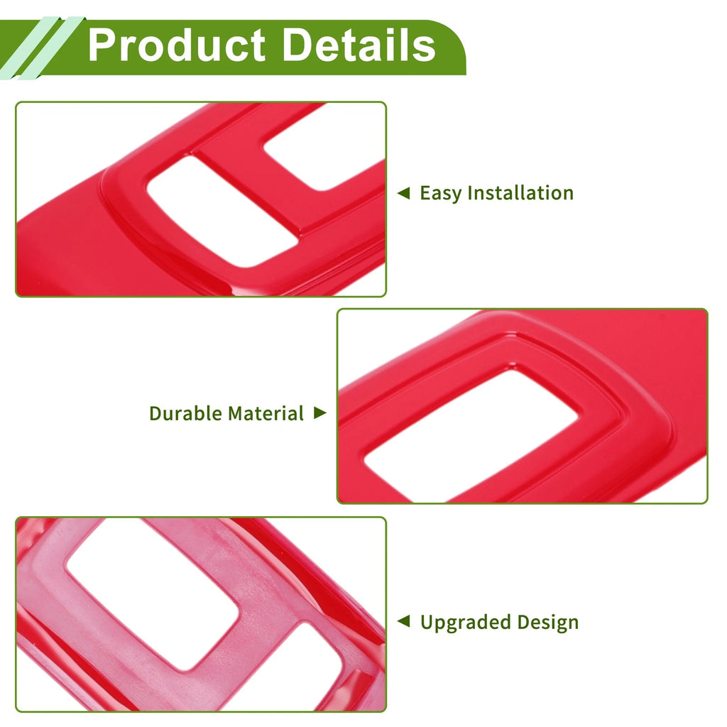 2Pcs Window Switch Bezel Cover for Dodge Challenger (2015–2023)