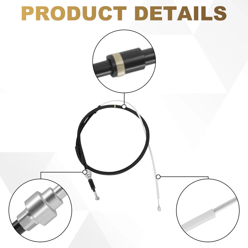 Emergency Parking Brake Cable for Volkswagen Beetle Jetta Golf (1998–2005) 1J0609721AQ