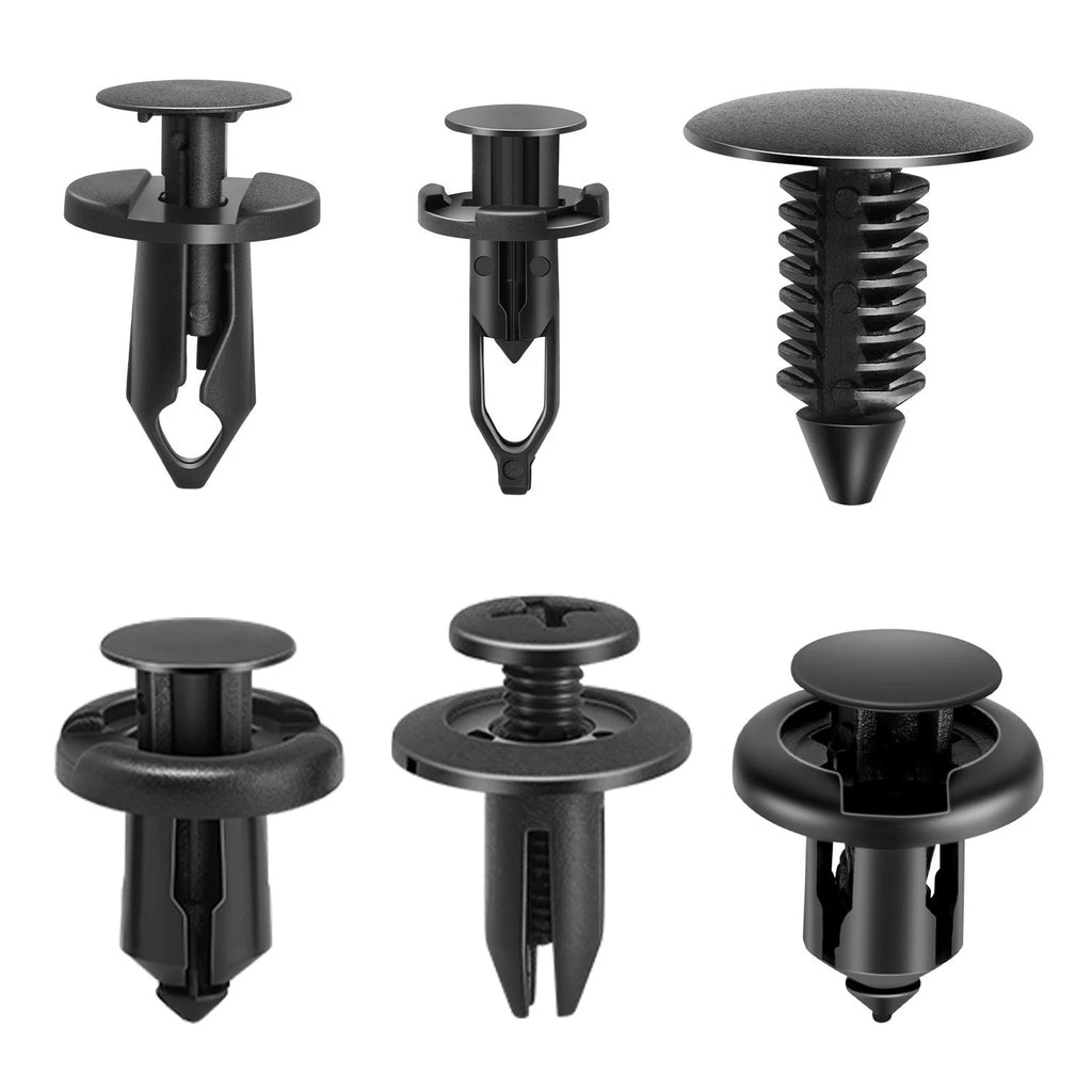 Nylon Fasteners Assortment Set for Honda Nissan Ford GM (200 pcs)