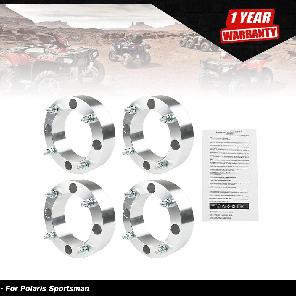 2" Wheel Spacers for Polaris Ranger RZR Sportsman