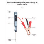 Multifunction Tester for Car Truck (4.5V to 36V) - Short Circuit Detection