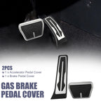 2X Accelerator Pedal & Brake Pedal Cover Set for BMW X3 X4 (2011–2023)