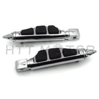 Stiletto Spike Footpegs for Kawasaki Vulcan 900 Classic, Suzuki Boulevard M90