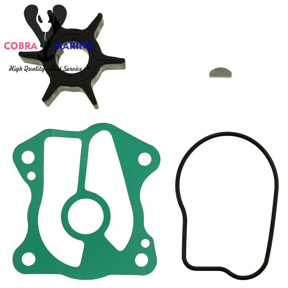 Outboard Water Pump Impeller Kit for Honda BF25/30 (2000–2023) 06192-ZV7-000